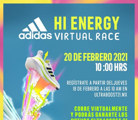 adidas Running te invita a participar en su reto digital HI ENERGY VIRTUAL RACE